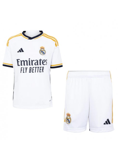 Real Madrid Replika Hemmakläder Barn 2023-24 Kortärmad (+ byxor)